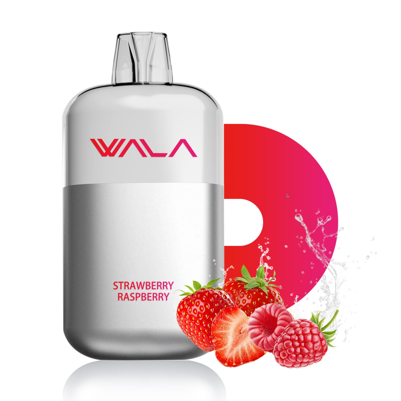 Wala POP 10000 Puffs - Strawberry Raspberry