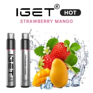 STRAWBERRY MANGO – IGET HOT – 5500 PUFFS